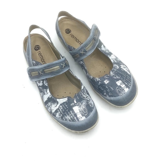 Remonte Mary Lane Shoes Newspaper Print - Picture 13 of 13